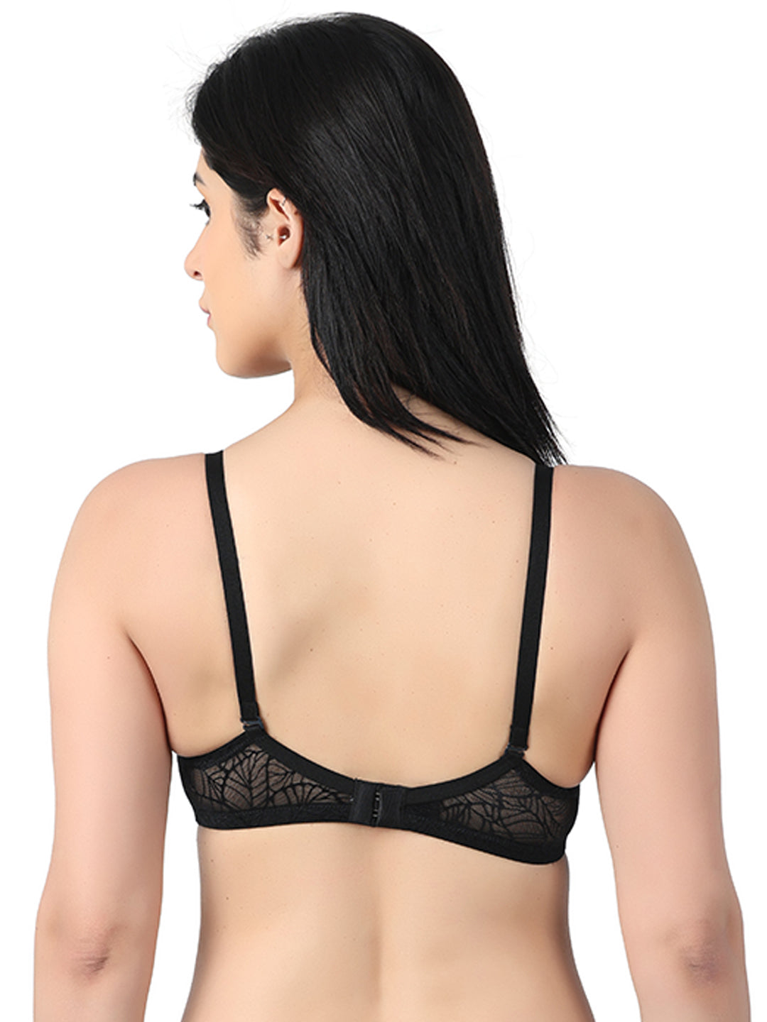 Medium Padded Full Coverage Net Bra