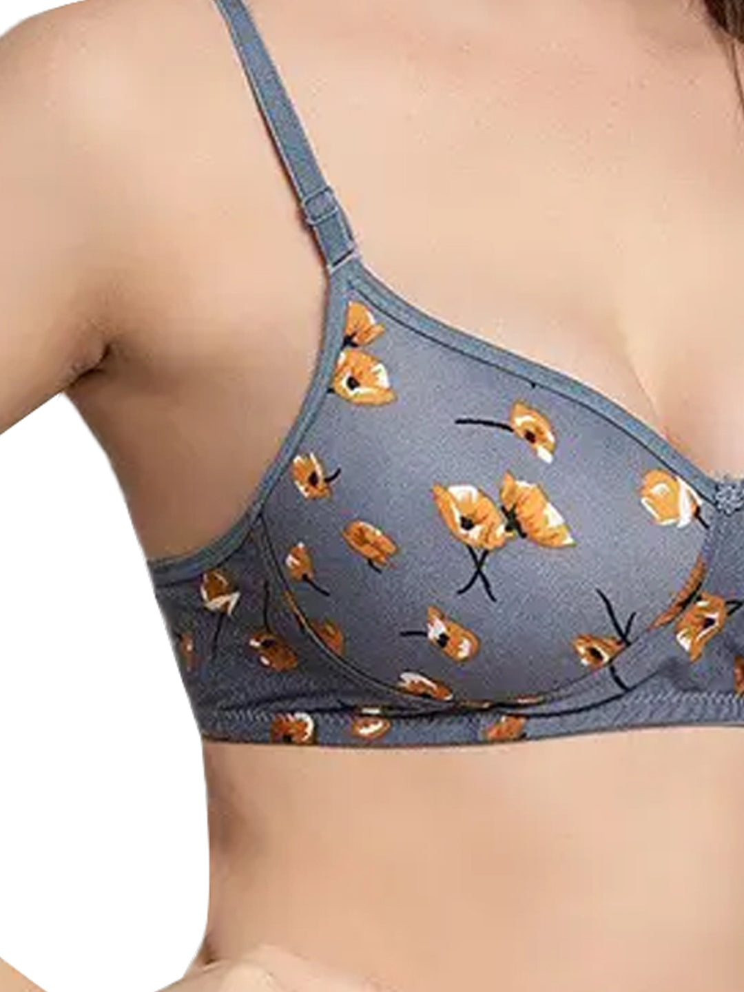 Every Day Printed Bra Panty Set Pack of 3