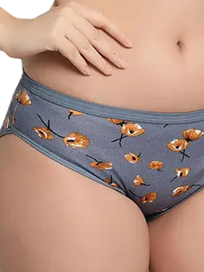 Every Day Printed Bra Panty Set Pack of 3