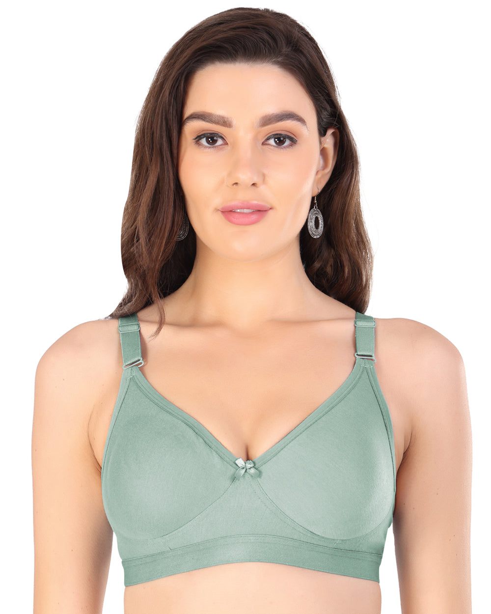 Arc de Shapes Women Cotton Blend Non Padded Non-Wired Full Coverage Everyday T-Shirt Bra with Adjustable Straps (Pack of 3) - FREE GIFT INSIDE