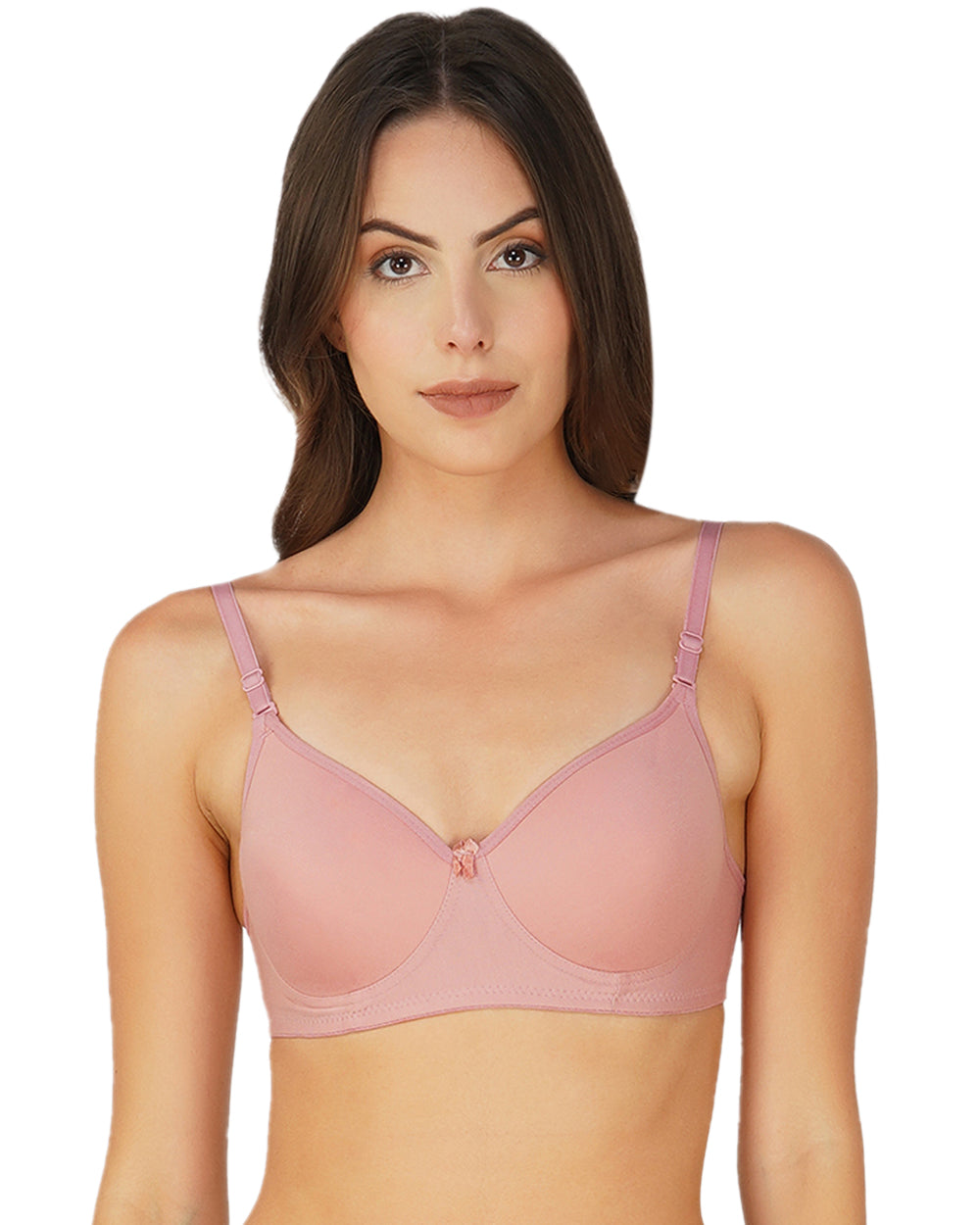 Arc de Shapes Cotton Lightly Padded Seamless Everyday Solid T-shirt Bra for Women - FREE GIFT INSIDE