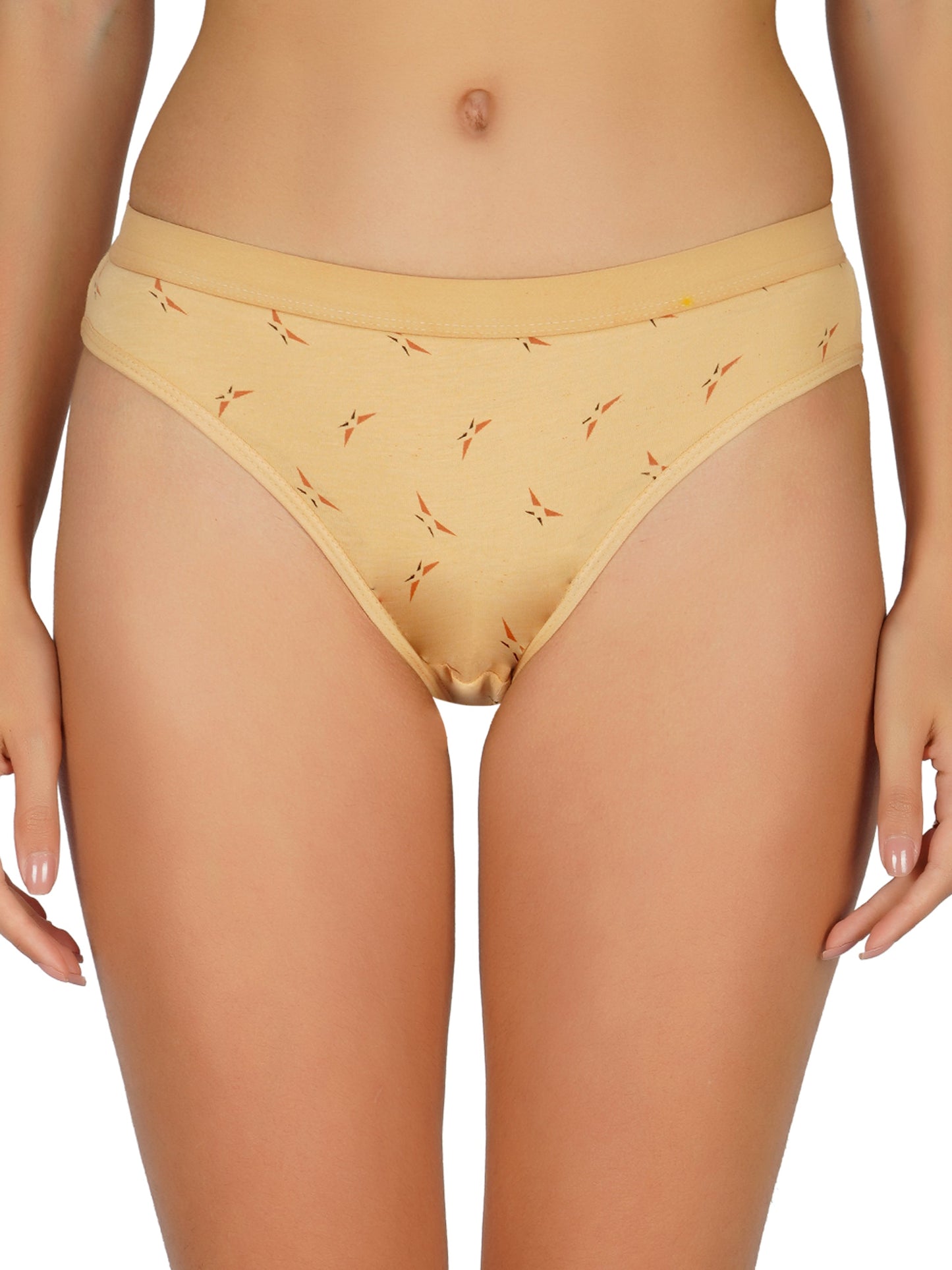 Arc de Shapes - RCPT6002 Women Cotton Blend Mid Rise Hipster Panty - FREE GIFT INSIDE