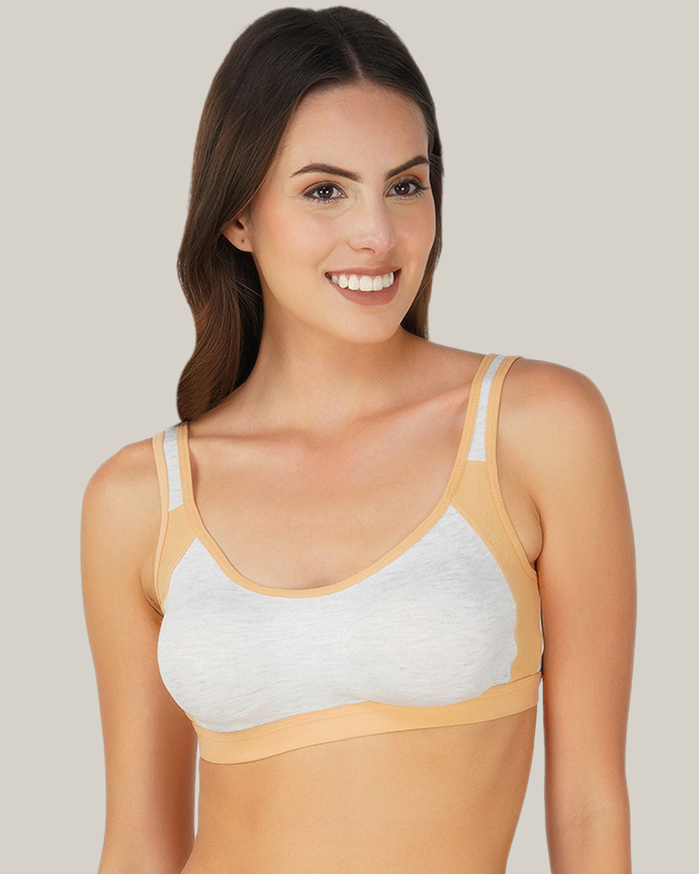 Arc de Shapes Women Wirefree Full Coverage Non Padded Active sports Bra - FREE GIFT INSIDE