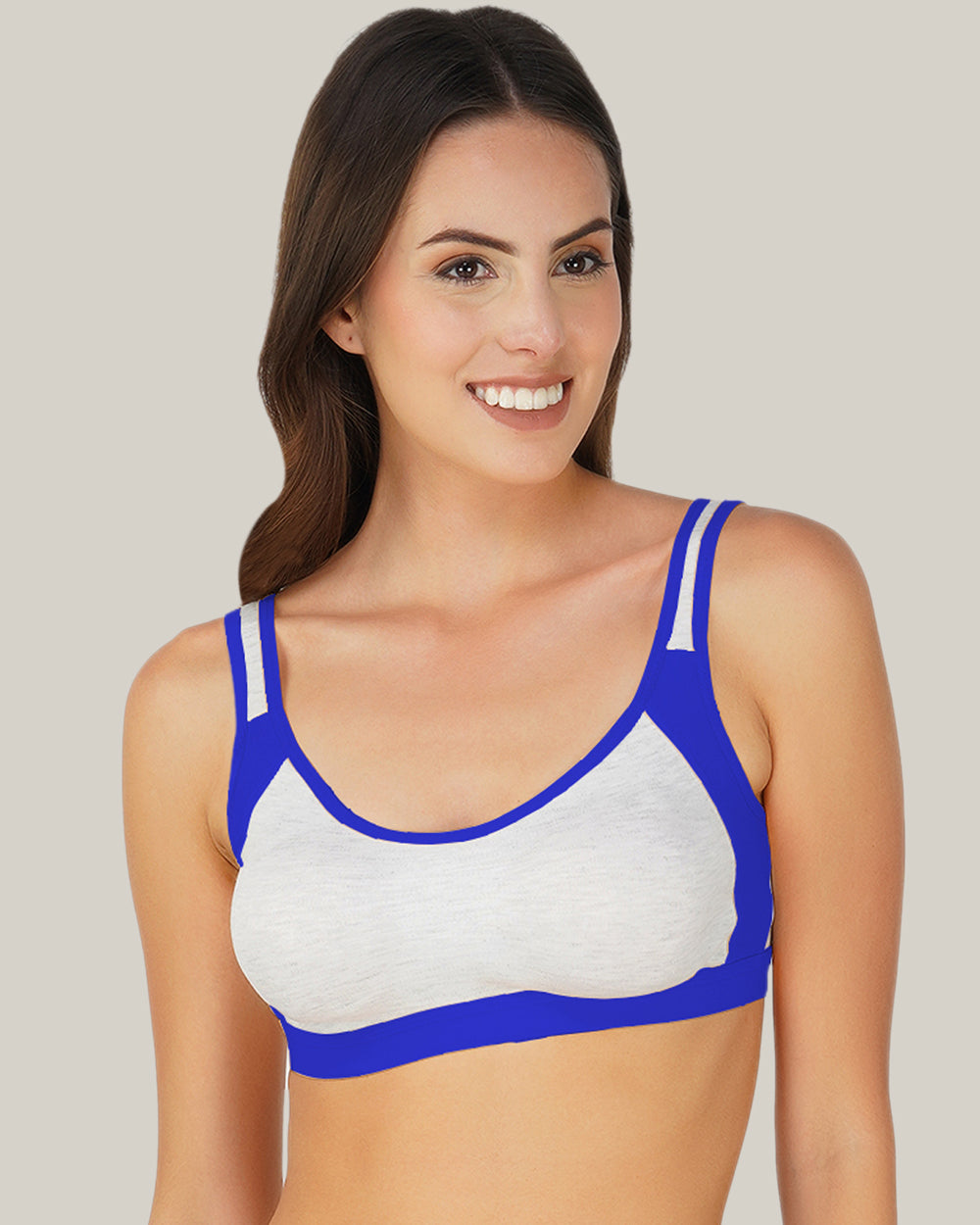 Arc de Shapes Women Wirefree Full Coverage Non Padded Active sports Bra - FREE GIFT INSIDE