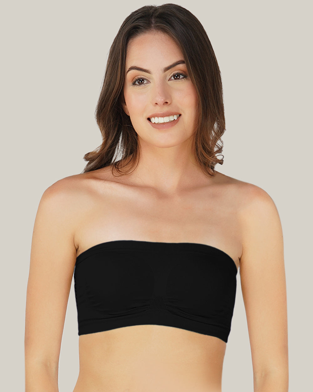  Wire Free Full Coverage Non Padded Bra Front